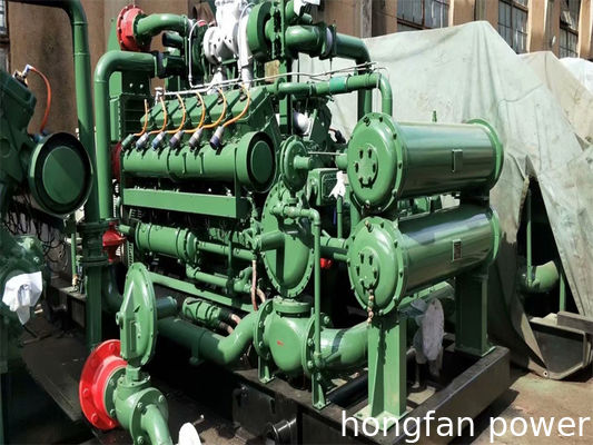 SHENGLI OIL SHENGDONG BRAND 500KW natural gas generator in KZ Generator set model: 500GJ1-PwT-ESM3 Engine model: T