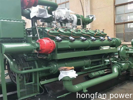 SHENGLI OIL SHENGDONG BRAND 500KW natural gas generator in KZ Generator set model: 500GJ1-PwT-ESM3 Engine model: T